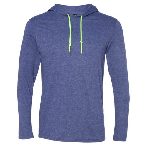 Unisex Softstyle® Lightweight Hooded Long Sleeve T-Shirt Thumbnail