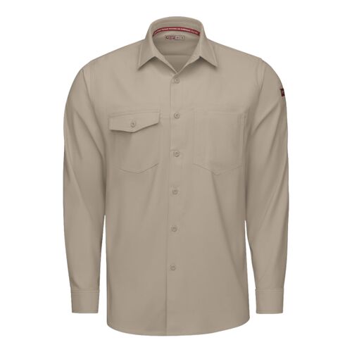 Men's Tall Cooling Long Sleeve Work Shirt Thumbnail