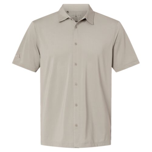 Men's Full Button Down Short Sleeve Shirt Thumbnail