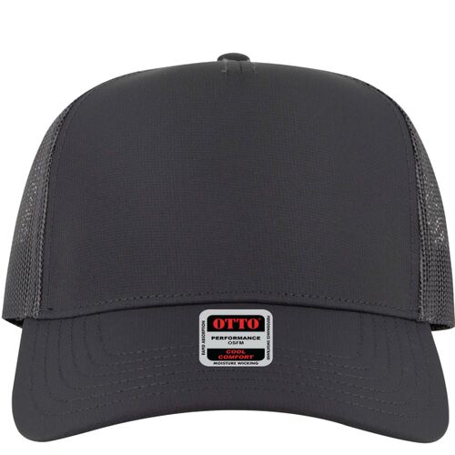OTTO CAP 5 Panel Mid Profile Mesh Back Trucker Hat Thumbnail