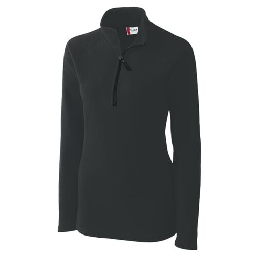 Clique Summit Performance Fleece Half Zip Womens Pullover Jacket Thumbnail