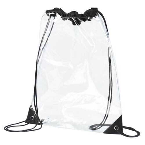 PVC Clear Drawstring Bag Thumbnail