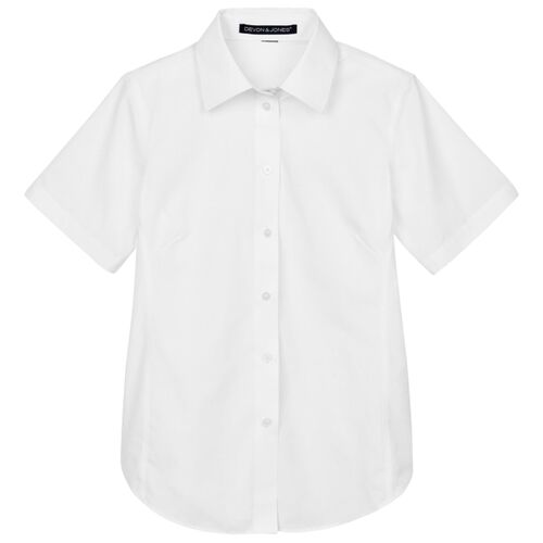 Women's Crown Collection® Broadcloth Short Sleeve Woven Dress Shirt Thumbnail