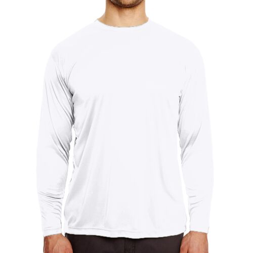 Men's Cool & Dry Sport Long Sleeve Performance Interlock T-Shirt Thumbnail