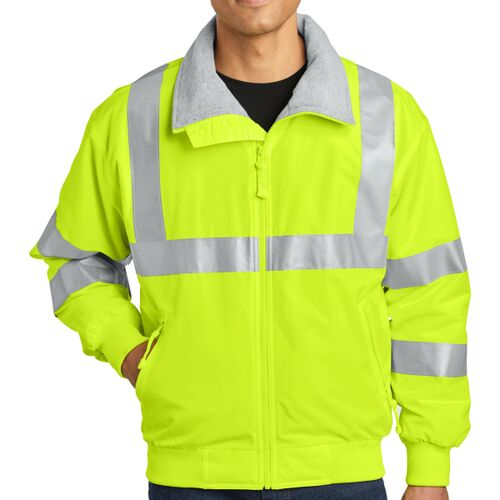 Enhanced Visibility Challenger Jacket with Reflective Taping Thumbnail