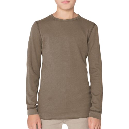 T207 Youth Baby Thermal L/S T-Shirt Thumbnail