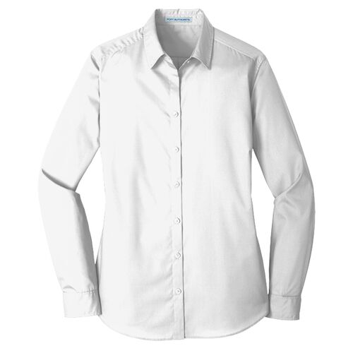 Women's Long Sleeve Carefree Poplin Shirt Thumbnail