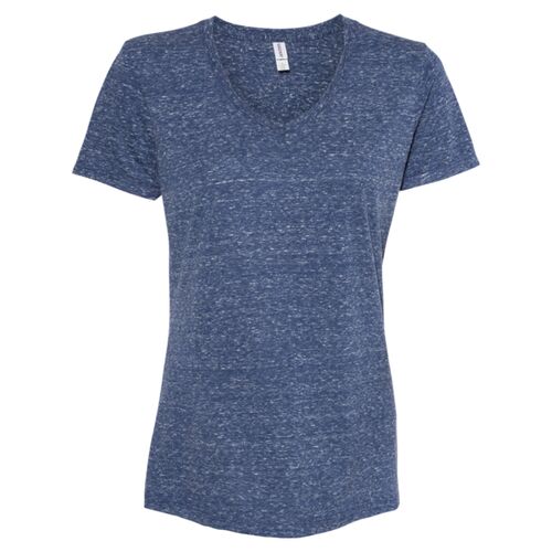 Women's Snow Heather Jersey V-Neck T-Shirt Thumbnail
