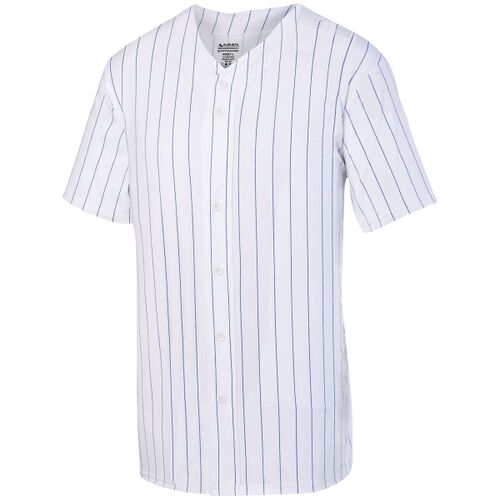 Youth Pinstripe Full-Button Jersey Thumbnail