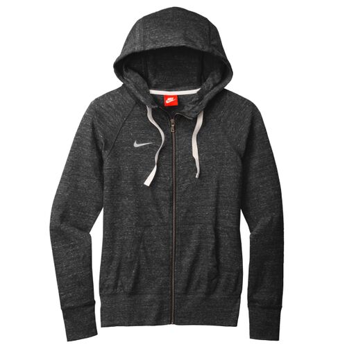 Women's Gym Vintage Full Zip Hoodie Thumbnail