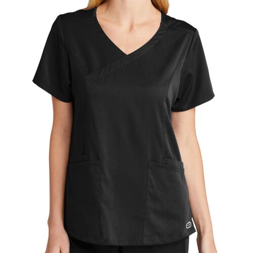 Women's Premiere Flex Mock Wrap Top Thumbnail