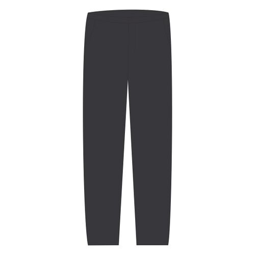 Plain Front Casual Cotton Pants Thumbnail
